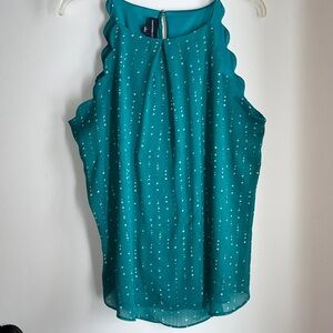 Fortune + Ivy Halter Blouse Large